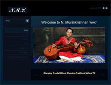 Tablet Screenshot of nmuralikrishnan.com